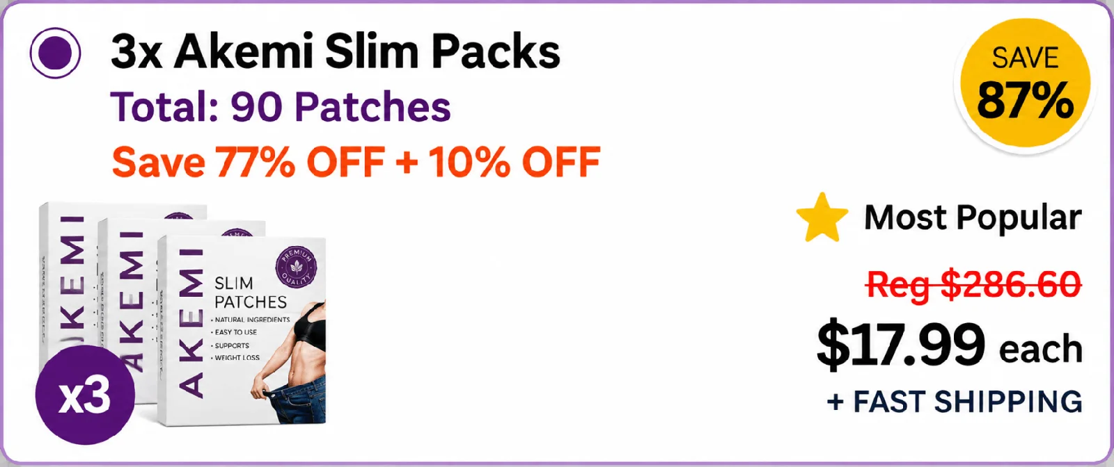 akemi slim patch unit 3